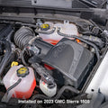 PPE Intake Air Cleaner Cover (Lid) - GM 3.0L Duramax 2020-2026 - Carbon Weave 115001060