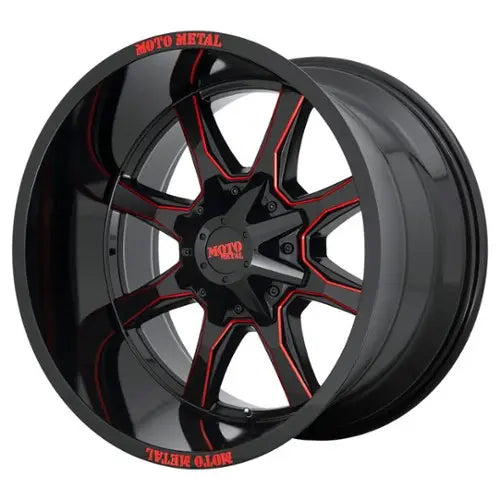 Moto Metal Wheels black auto part