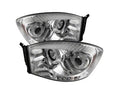 Spyder Dodge Ram 1500 06-08/Ram 2500 06-09 Projector Headlights LED Halo LED Chrm PRO-YD-DR06-HL-C