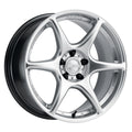 Aluminum Wheels 17x9 Tandem K11S Hyper Silver 5x120 Bolt Pattern 22 Offset Kansei Wheels