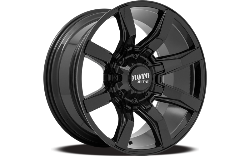 MO804 SPIDER 20X9 8X180 00MM GLOSS BLACK MILLED