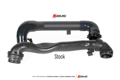 AMS Performance A90 2020 Toyota Supra Aluminum 3 Charge Pipe Kit - AMS.38.09.0001-1