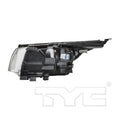 CAPA 1416 TY HLANDR W/O SMOKED CHROME HEADLAMP ASSY RH
