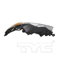 CAPA 1416 TY HLANDR W/O SMOKED CHROME HEADLAMP ASSY RH