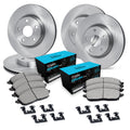 R1 Concepts E- Line Series Brake Rotor with Ceramic Brake Pads Hdw