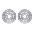 R1 Concepts Brake Rotor- D/S - Silver Fits Mercedes-Benz ML430