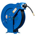 HD DUAL ARM HOSE REEL 3/8IN X 50FT 1/4IN NPT MALE OUT 1/2IN NPT FEMALE IN ST