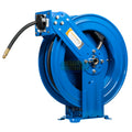 HD DUAL ARM HOSE REEL 3/8IN X 50FT 1/4IN NPT MALE OUT 1/2IN NPT FEMALE IN ST