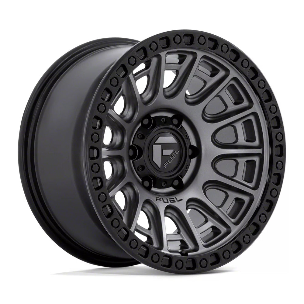 FUEL WHEELS CYCLE 17X8.5 5X127 71 GDB 30 CAST ALUMINUM MATTE GUNMETAL W BLACK RING D83517857559