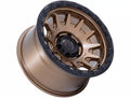 FUEL WHEELS FORTRESS 17X8.5 6X5.5 106 0 M-BRZ GBLK CAST ALUMINUM MATTE BRONZE W GLOSS BLACK LIP FC884ZB17856800