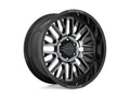 MO802 20x10 8x180.00 GLOSS BLACK MACHINED W/ GRAY TINT (18 mm)