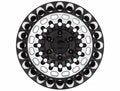 BRLBY 17X9.5 6X135 G-BLK MCH-FC MILL 12MM