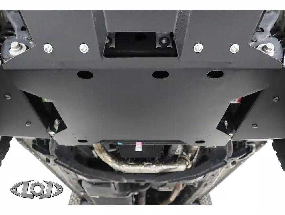 2021+ Bronco Black Ops Front Differential Skid Plate (Bare Steel)