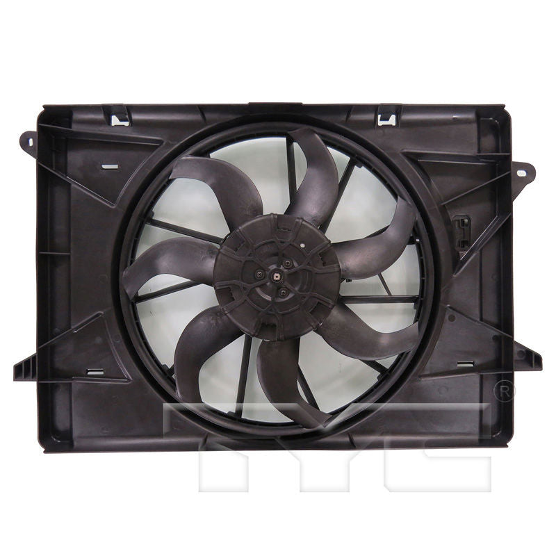 RADIATOR COOLING FAN ASSY W/O TOWING PKG CHRYSLER PACIFICA 1722