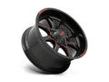 MO970 20x10 8x170.00 GLOSS BLACK MILLED W/ RED TINT & MOTO METAL ON LIP (18 mm)