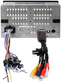 DOUBLEDIN DVD PLAYER 6.2 IN TOUCHSCREEN NAVIGATION BT
