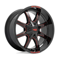 Moto Metal Wheels black auto part