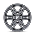 FUEL WHEELS SLAYER 18X8.5 6X4.5 66 GD 1 FLOW FORMED ALUMINUM MATTE GUNMETAL D83818858747