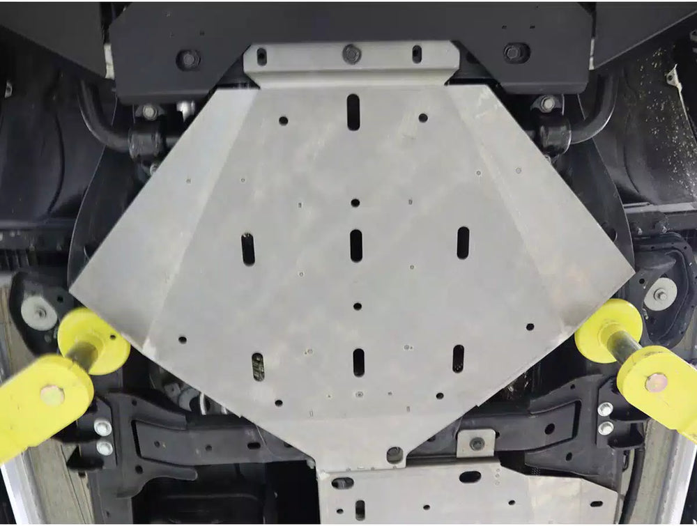 2021+ Bronco Black Ops Transmission Skid Plate (Bare Steel)