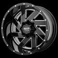 Wheel Pros Moto Metal MO988 20X9 5X135 G-BLK MILL 0MM MO98829013300