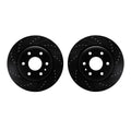 R1 Concepts Brake Rotor- D/S - Black Fits Buick Enclave
