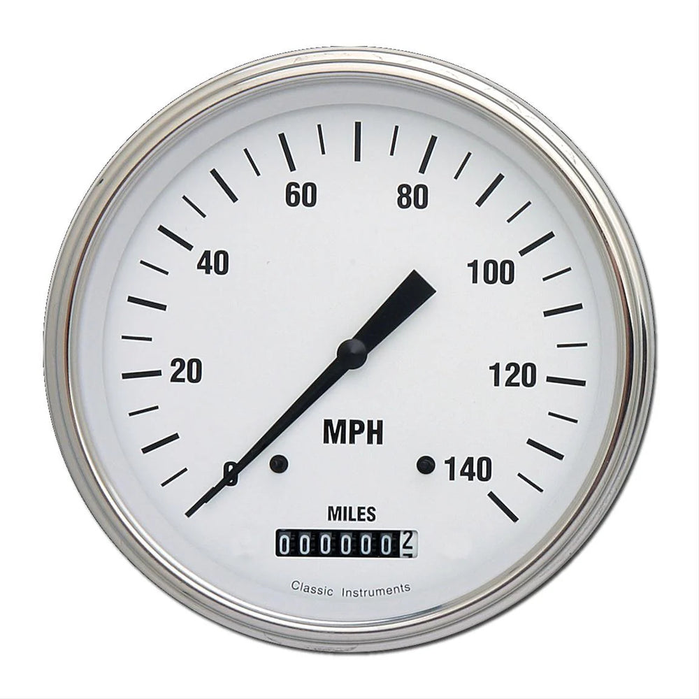 WHITE HOT 5IN SPEEDO 140 MPH