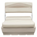 WISE BM1152 PREMIER SERIES PONTOON FLIP FLOP SEAT CUSHION SET PLATINUM /NAVY / COBALT