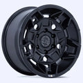 Wheel Pros GUARD 17X8.5 5X5 71.5 35 M-BLK BR028MX17855035