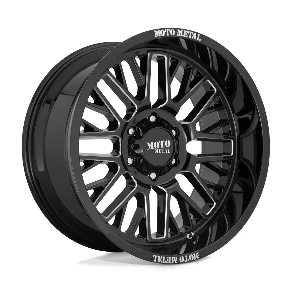 MO802 20X9 8X6.5 00MM GLOSS BLACK MILLED
