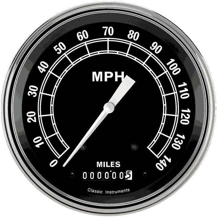 TRADITIONAL 5IN SPEEDO 140 MPH