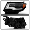 1721 JEEP COMPASS XENON HID HEADLIGHT OE LEFT