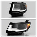 1721 JEEP COMPASS XENON HID HEADLIGHT OE LEFT