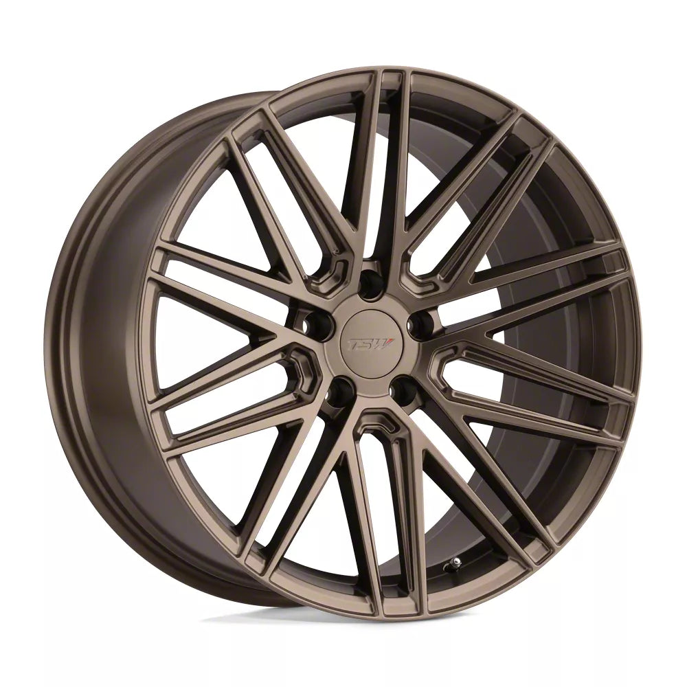 ~(30 lbs. 22X22X12)~ TSW PESCARA 20x10.0 5/120 ET40 CB76.1 BRONZE