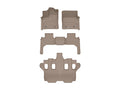 WeatherTech Tan Front Rear Rear FloorLiner HP Fits -22-25 LX 451713-1-2-3IM