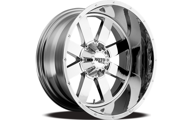 MOTO METAL 18X10 962 MO962 CHROME 8X170 bp 4.56 b/s 24 offset