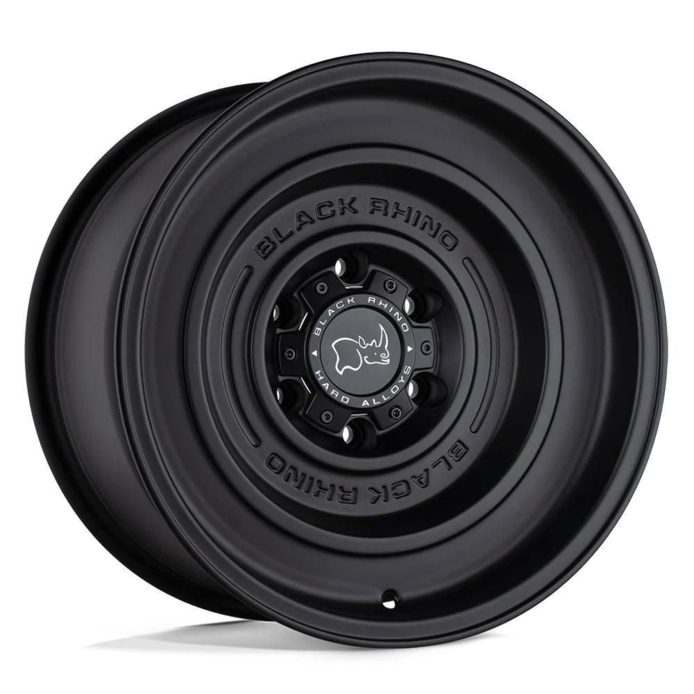 SOLID 17X9.5 6X5.5 12MM MATTE BLACK