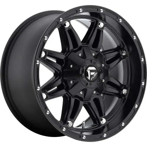 FUEL WHEELS HOSTAGE 18X9 5X135 5.5 BD 5.00 87.1 01MM CAST ALUMINUM MATTE BLACK D53118909550