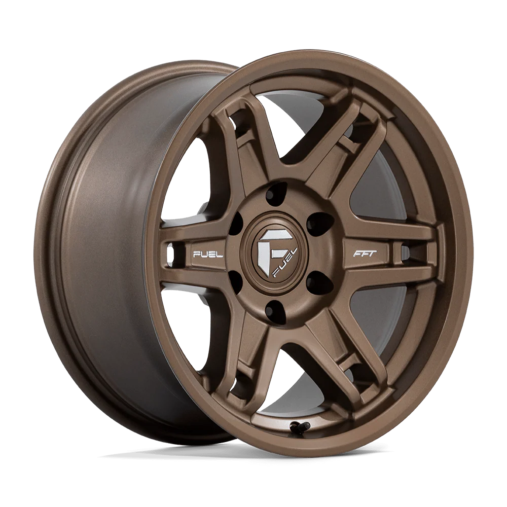 FUEL WHEELS SLAYER 18X8.5 6X4.5 66 ZD 1 FLOW FORMED ALUMINUM MATTE BRONZE D83718858747