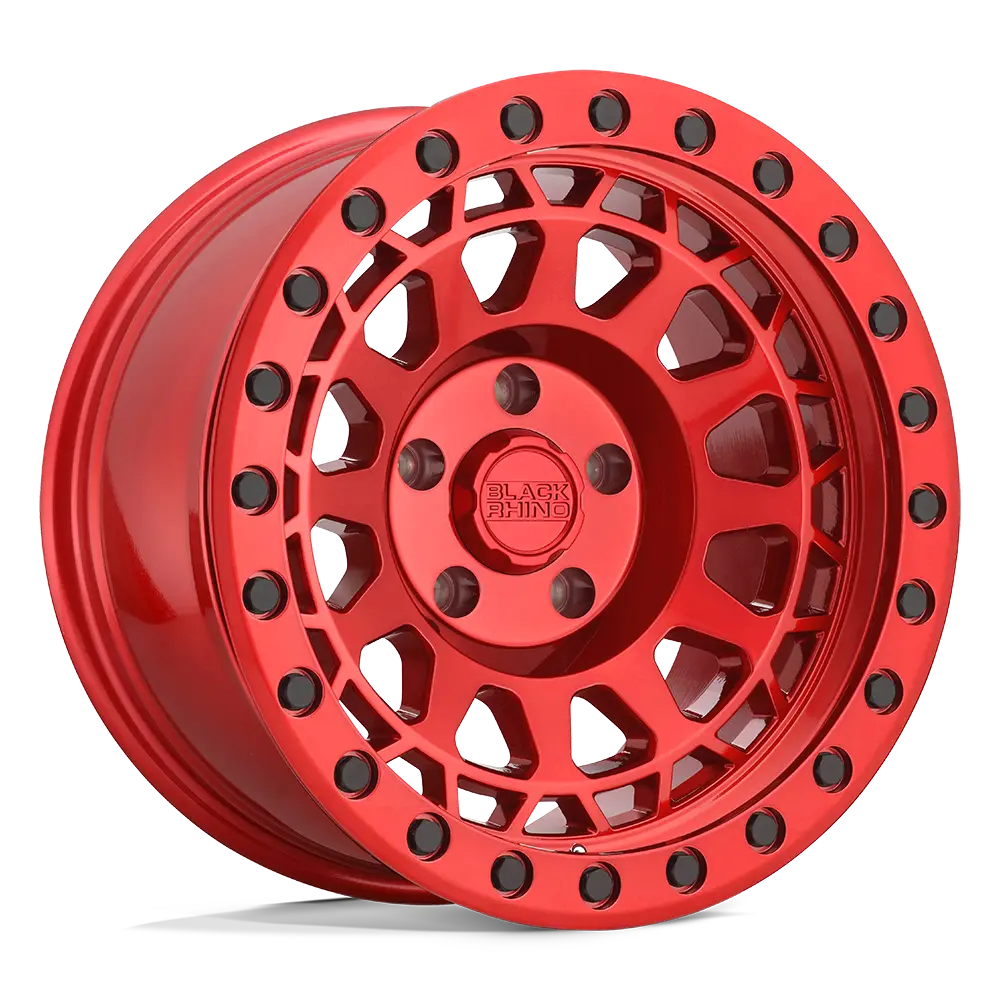 BRPRM 18X9.5 6X5.5 C-RED-BLKBLTS -12MM