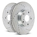 Power Stop 22-24 Acura MDX Front Drilled & Slotted Rotor - Pair