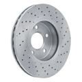 R1 Concepts Brake Rotor- Blank with Optimum Oe Pads Hdw Fits Porsche 718