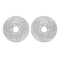 DFC 15-20 Kia Sorento Front Drilled & Slotted Geoperformance Rotors