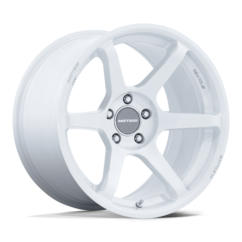 Wheel Pros Motegi BATTLE VI 18X10.5 5X4.5 72 25 MA-WHT-PR MR160WX18051225