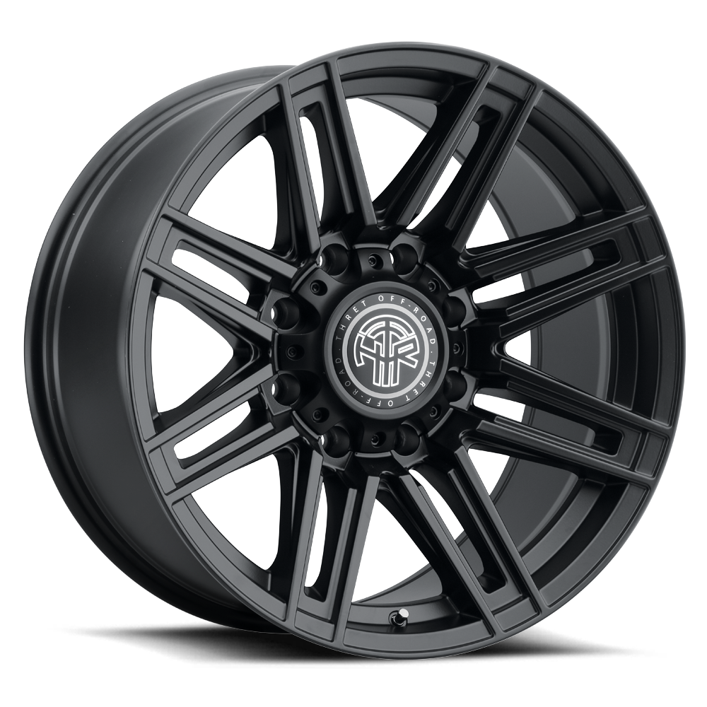 DROPZONE 805 20X10 SATIN BLACK 8X170 21MM OS 125.2 CB
