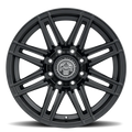 DROPZONE 805 20X10 SATIN BLACK 8X170 21MM OS 125.2 CB