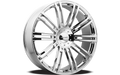 Wheel Pros KM677 D2 20X8.5 6X120 CHR 35MM KM67728577235