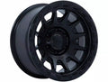 FUEL WHEELS FORTRESS 17X8.5 6X5.5 106 25 M-BLK GBLK CAST ALUMINUM MATTE BLACK W GLOSS BLACK LIP FC884MB17856825