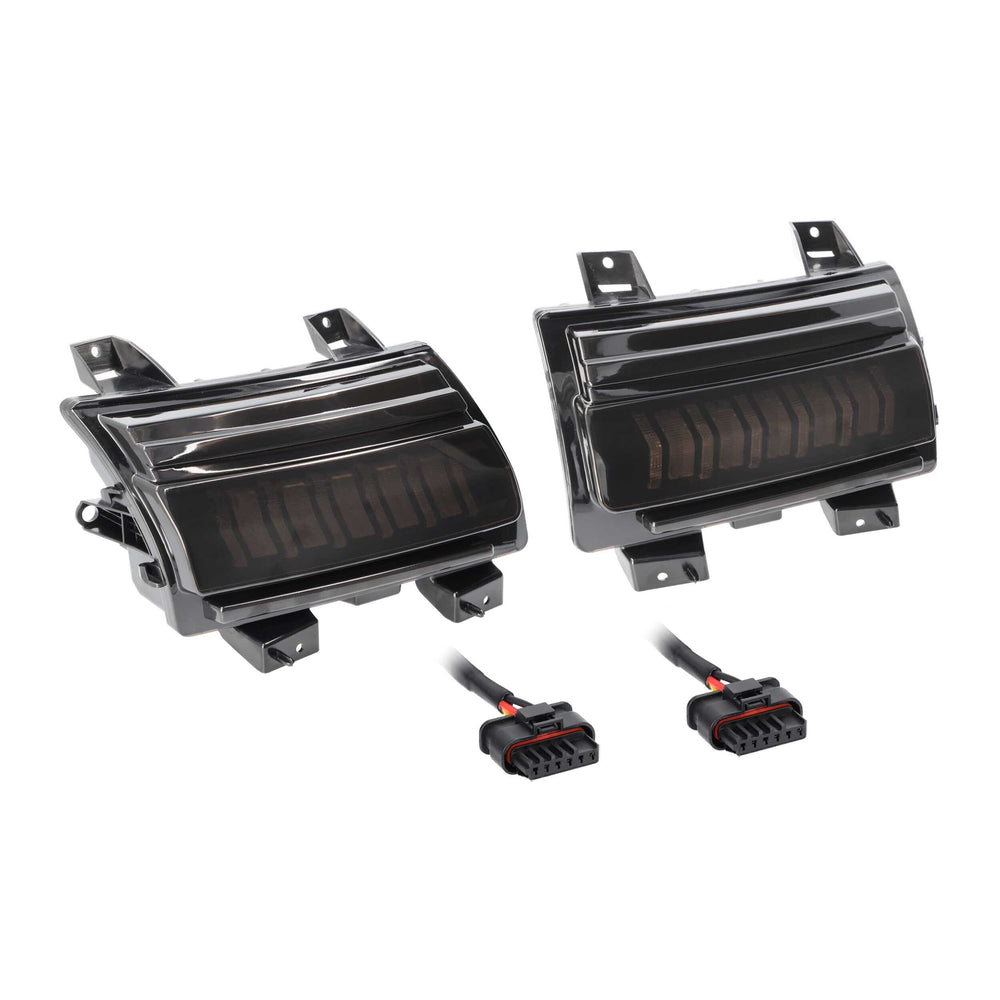 18C JEEP WRANGLER RUBICON; 20C GLADIATOR RUBICON SMOKED TURN SIGNAL LIGHT FI