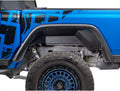 Rugged Ridge Inner Fender Liners Frnt Aluminum Black 18-20 Jeep Wrangler JL