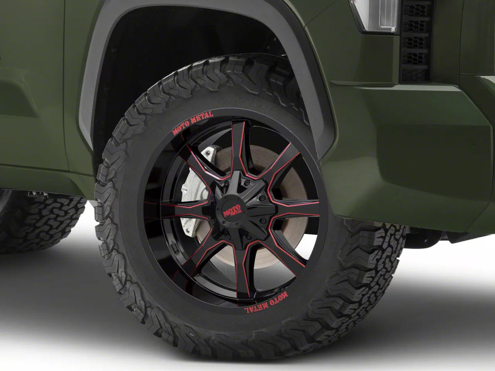 Moto Metal Wheels black auto part